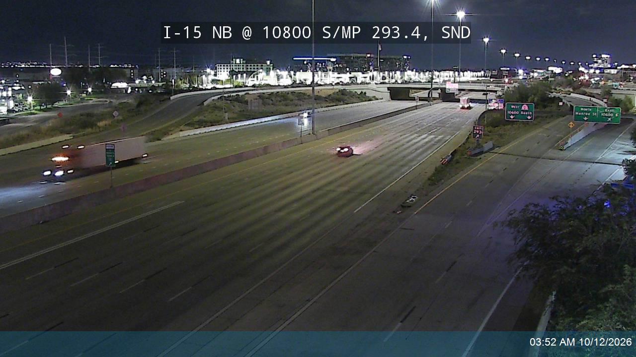 I-15 NB @ 10800 S / MP 293.4, SND