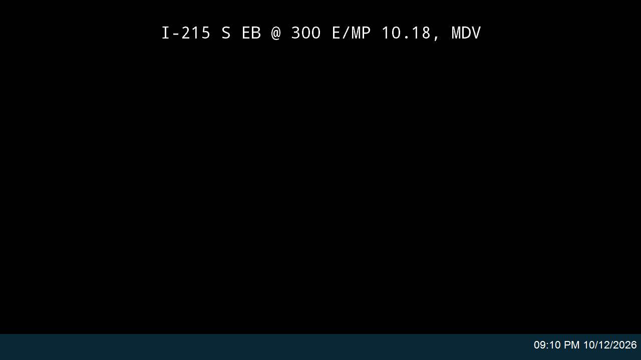 I-215 S EB @ 300 E / MP 10.18, MDV