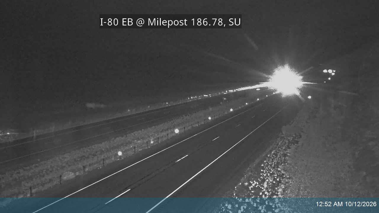 I-80 EB @ Milepost 186.78, SU
