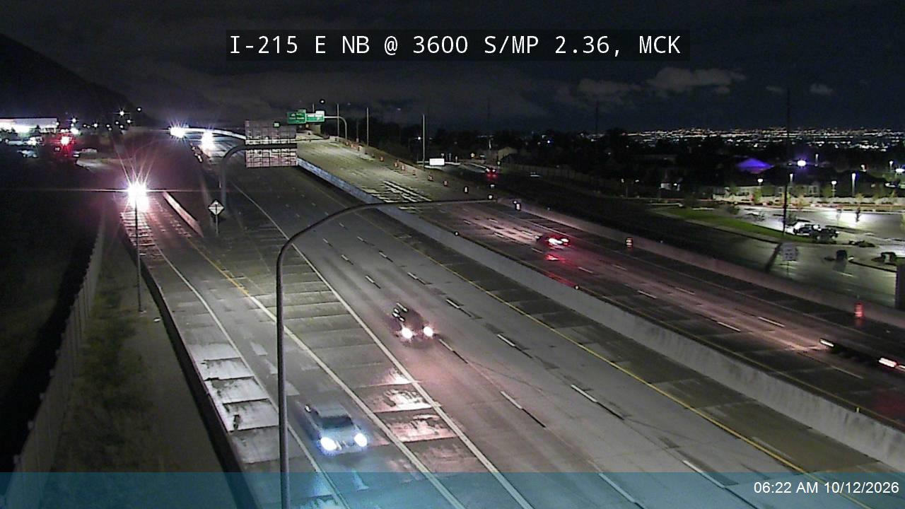 I-215 E NB @ 3600 S / MP 2.36, MCK