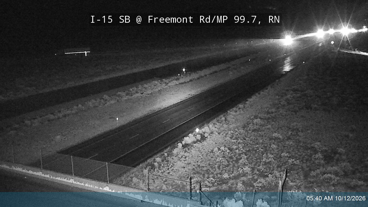 I-15 SB @ Freemont Rd / MP 99.7, RN