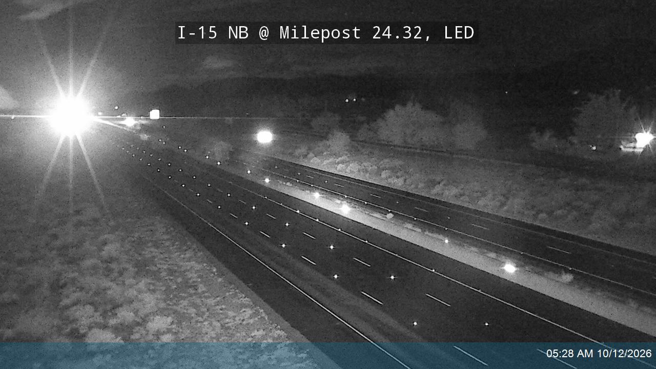 I-15 NB @ Milepost 24.32, LED