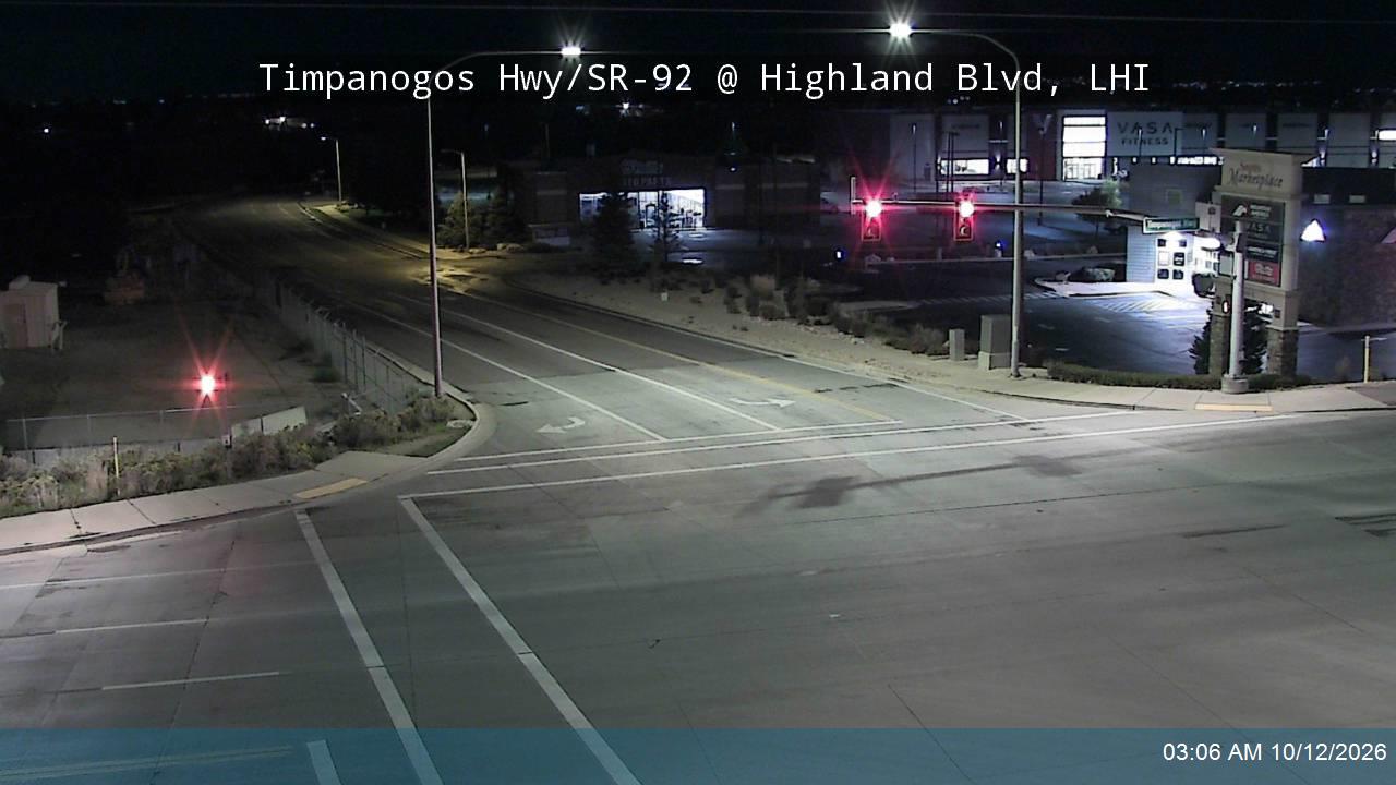 Timpanogos Hwy / SR-92 @ Highland Blvd, LHI