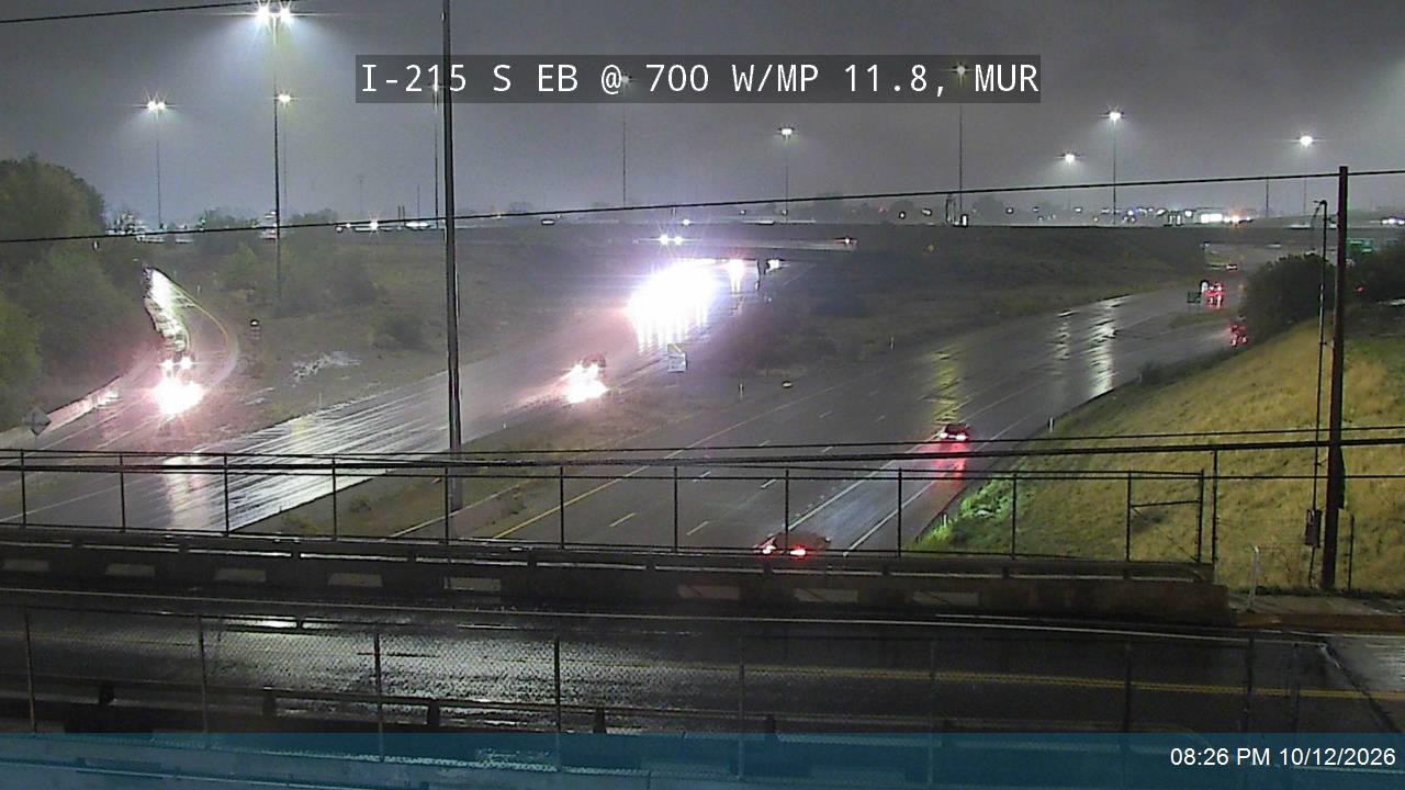 I-215 S EB @ 700 W / MP 11.8, MUR