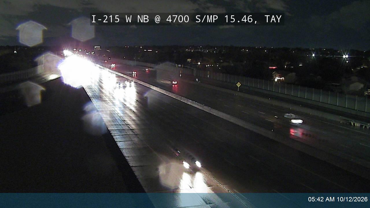 I-215 W NB @ 4700 S / SR-266 / MP 15.46, TAY
