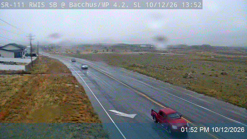 Bacchus Hwy / SR-111 RWIS SB @ 6400 S / MP 4.15, WVC