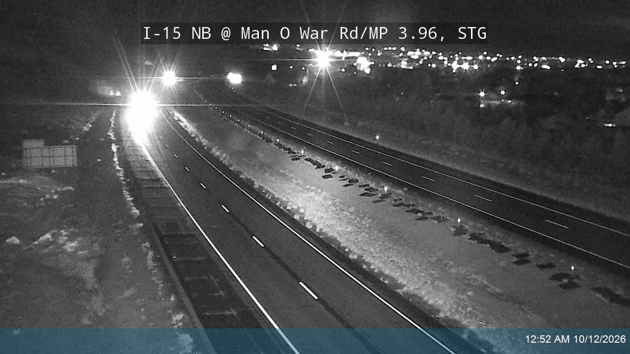 I-15 NB @ Man O War Rd / MP 3.96, STG