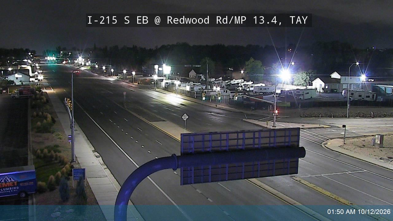 I-215 S EB @ Redwood Rd / SR-68 / MP 13.4, TAY