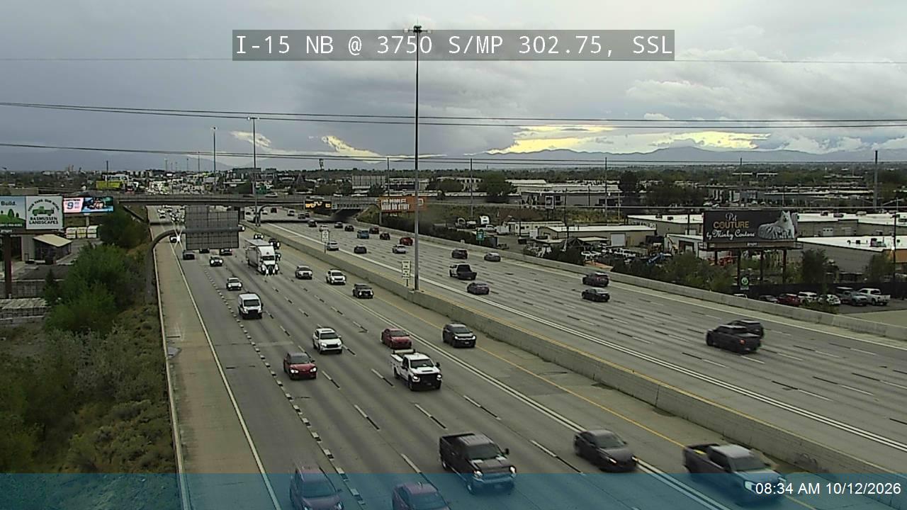 I-15 NB @ 3750 S / MP 302.75, SSL