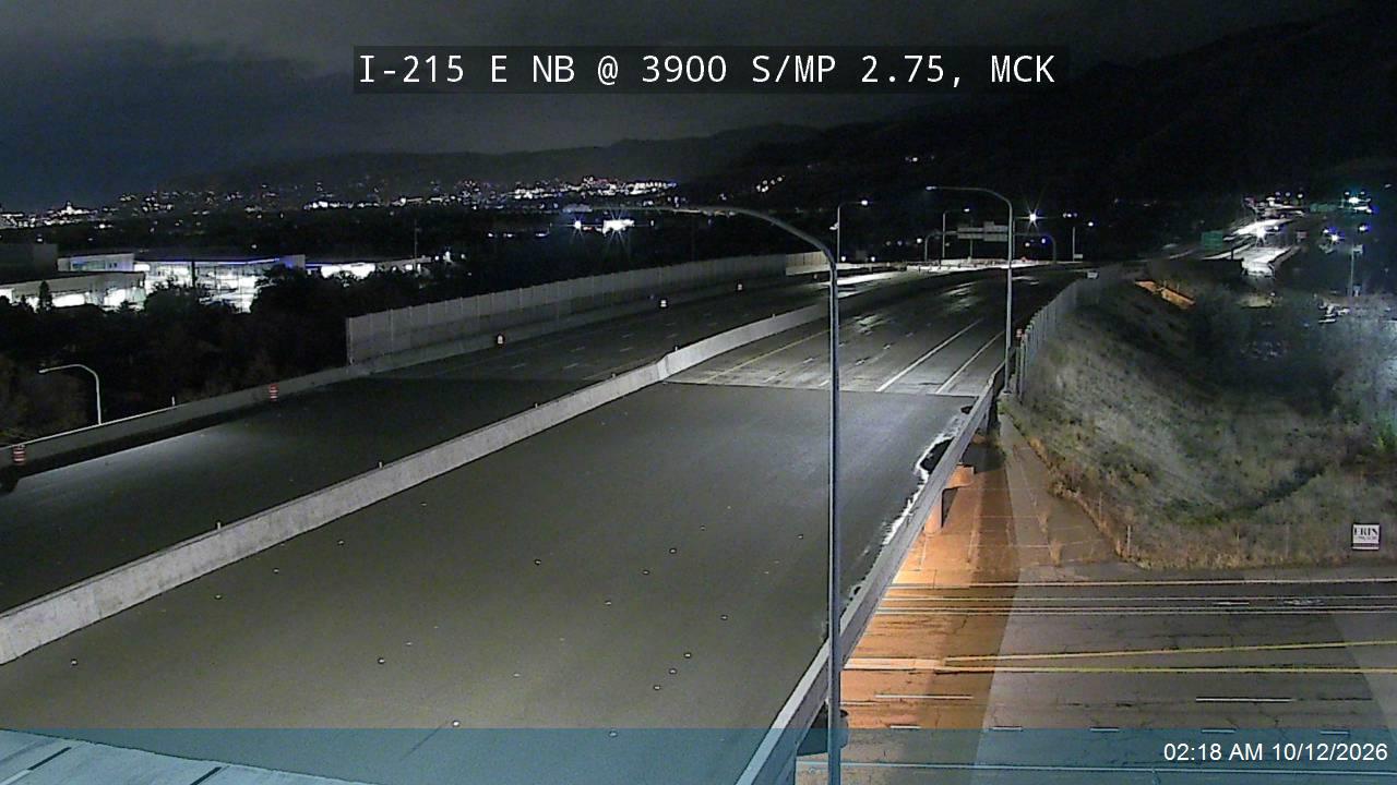 I-215 E NB @ 3900 S / MP 2.75, MCK