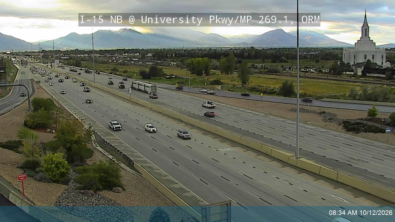 I-15 NB @ University Pkwy / SR-265 / MP 269.1, ORM