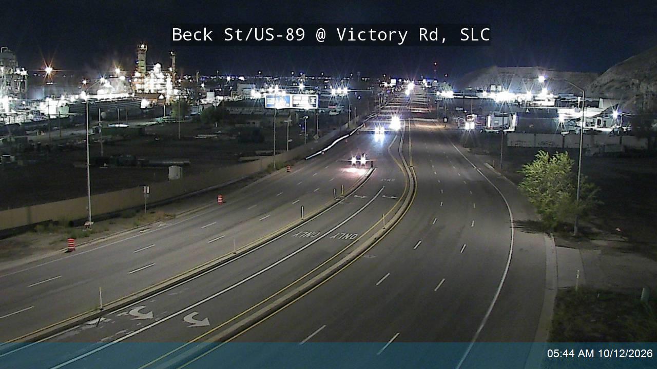 Beck St / US-89 @ Victory Rd / SR-186, SLC
