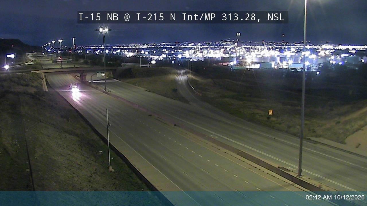 I-15 NB @ I-215 North Interchange / MP 313.28, NSL