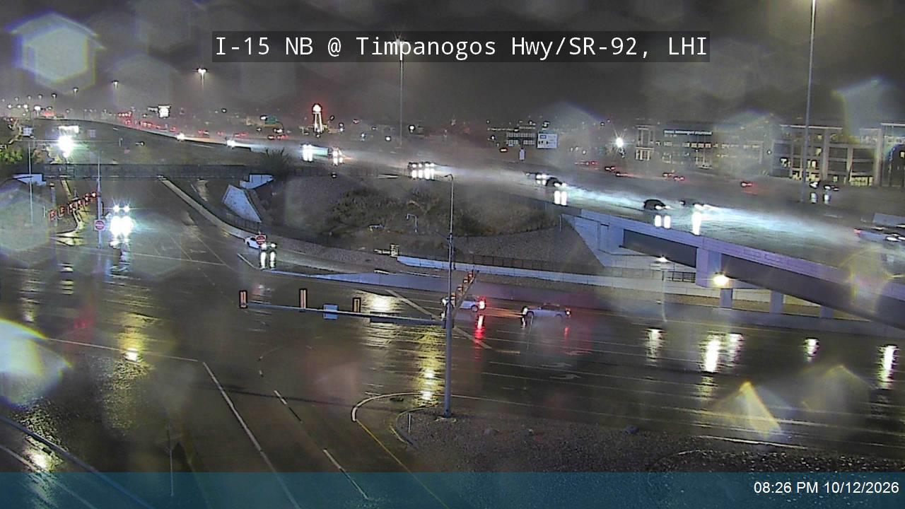 I-15 NB @ Timpanogos Hwy / SR-92 / MP 284, LHI