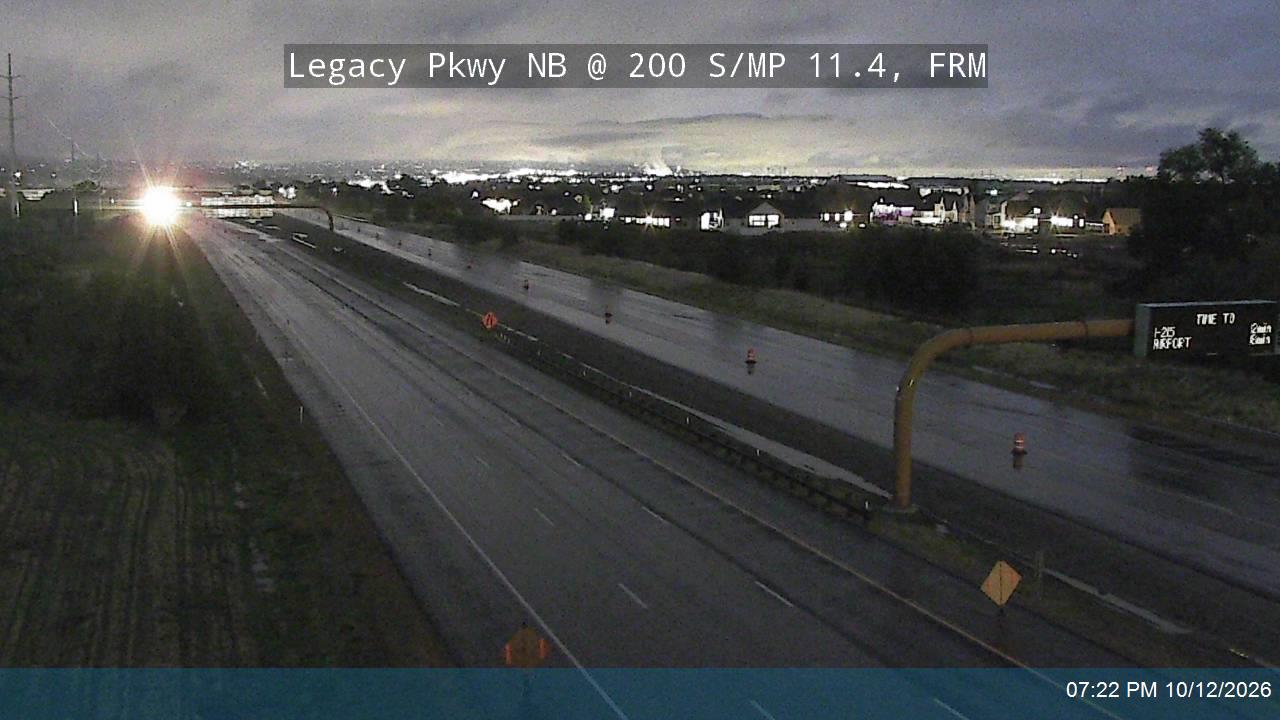Legacy Pkwy / SR-67 NB @ 200 S / MP 11.4, FRM