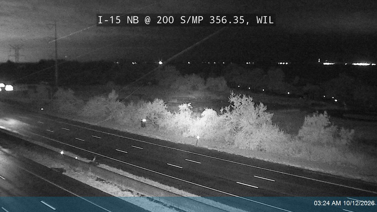 I-15 NB @ 200 S / MP 356.35, WIL