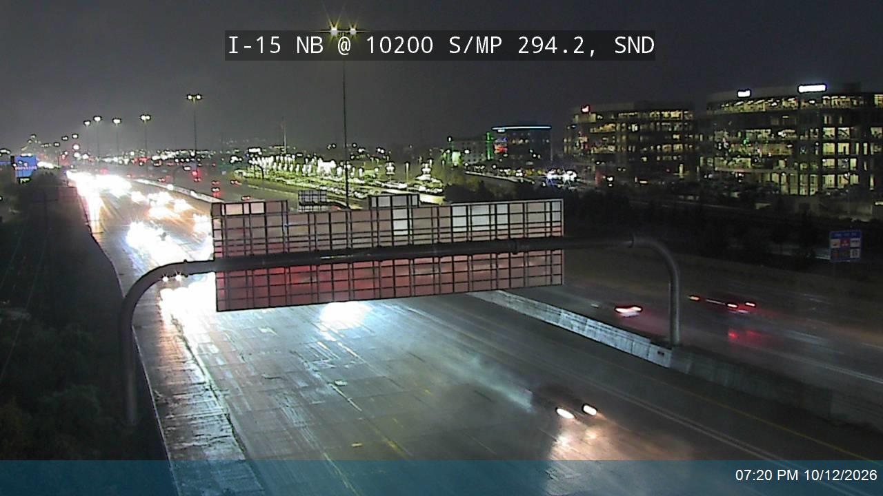 I-15 NB @ 10200 S / MP 294.2, SND
