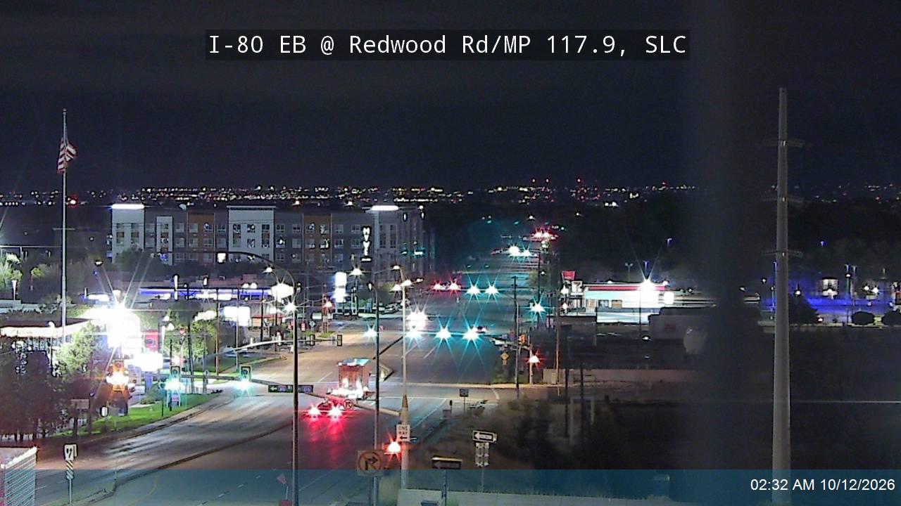 I-80 EB @ Redwood Rd / SR-68 / MP 117.9, SLC