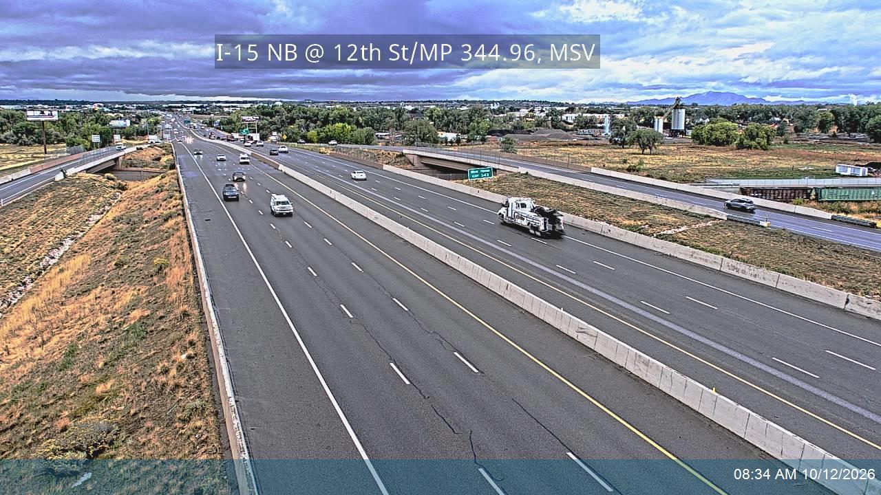 I-15 NB @ 12th St / 1200 S / SR-39 / MP 344.96, MSV