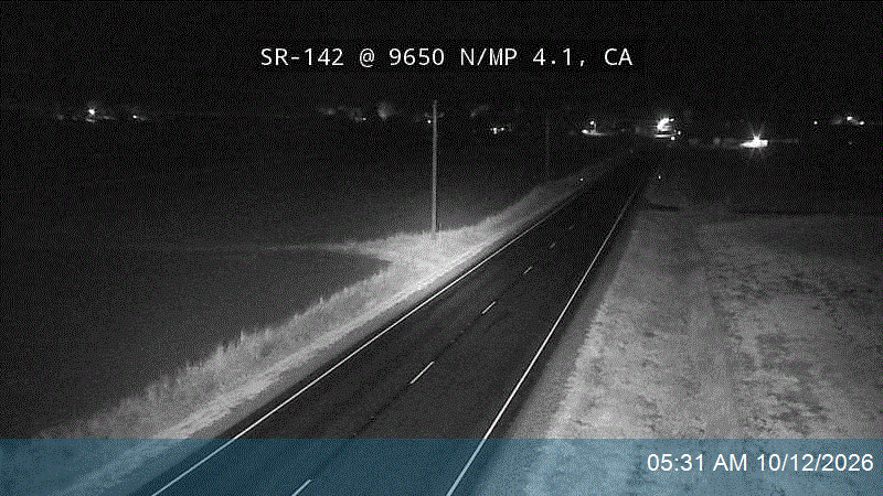 SR-142 @ 9650 N / MP 4.1, CA