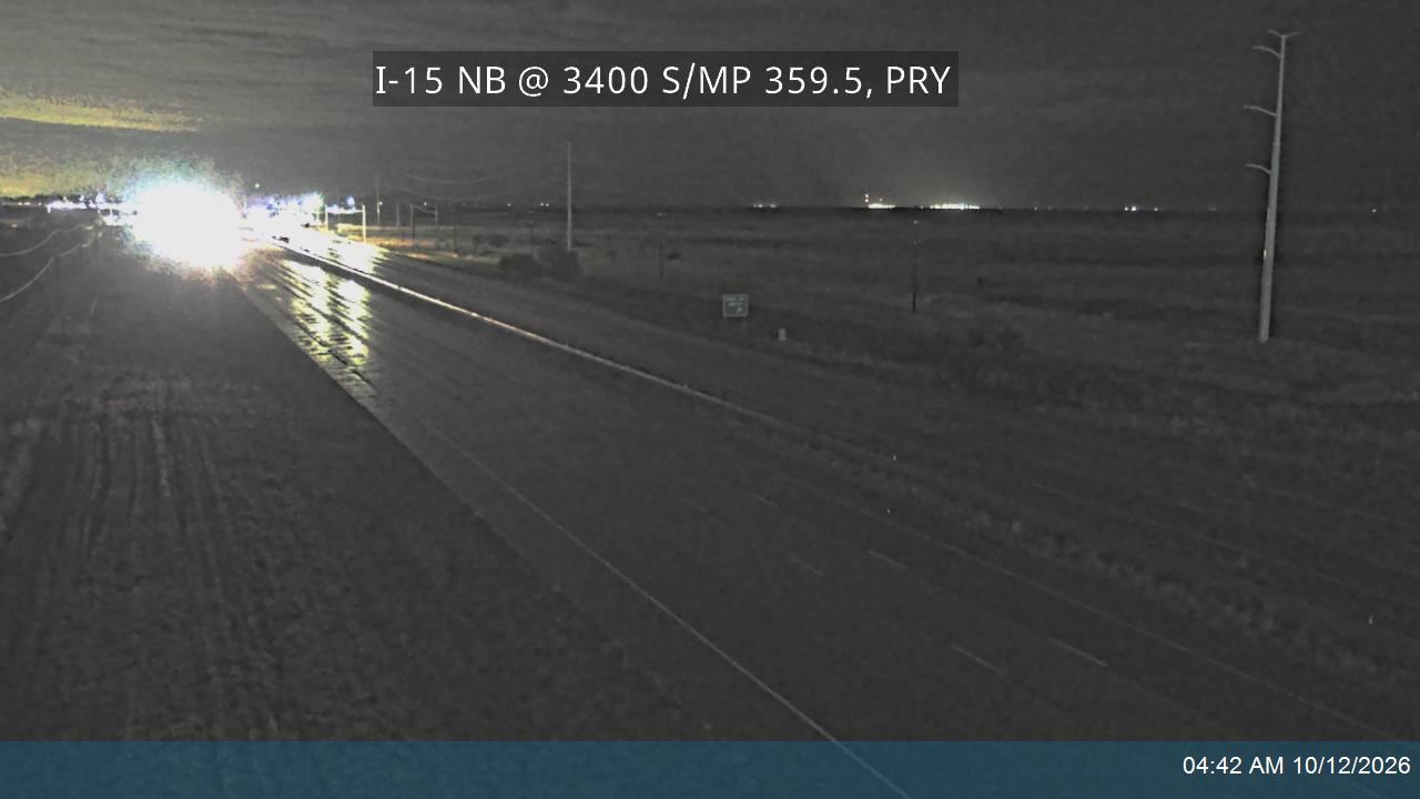 I-15 NB @ 3400 S / MP 359.5, PRY