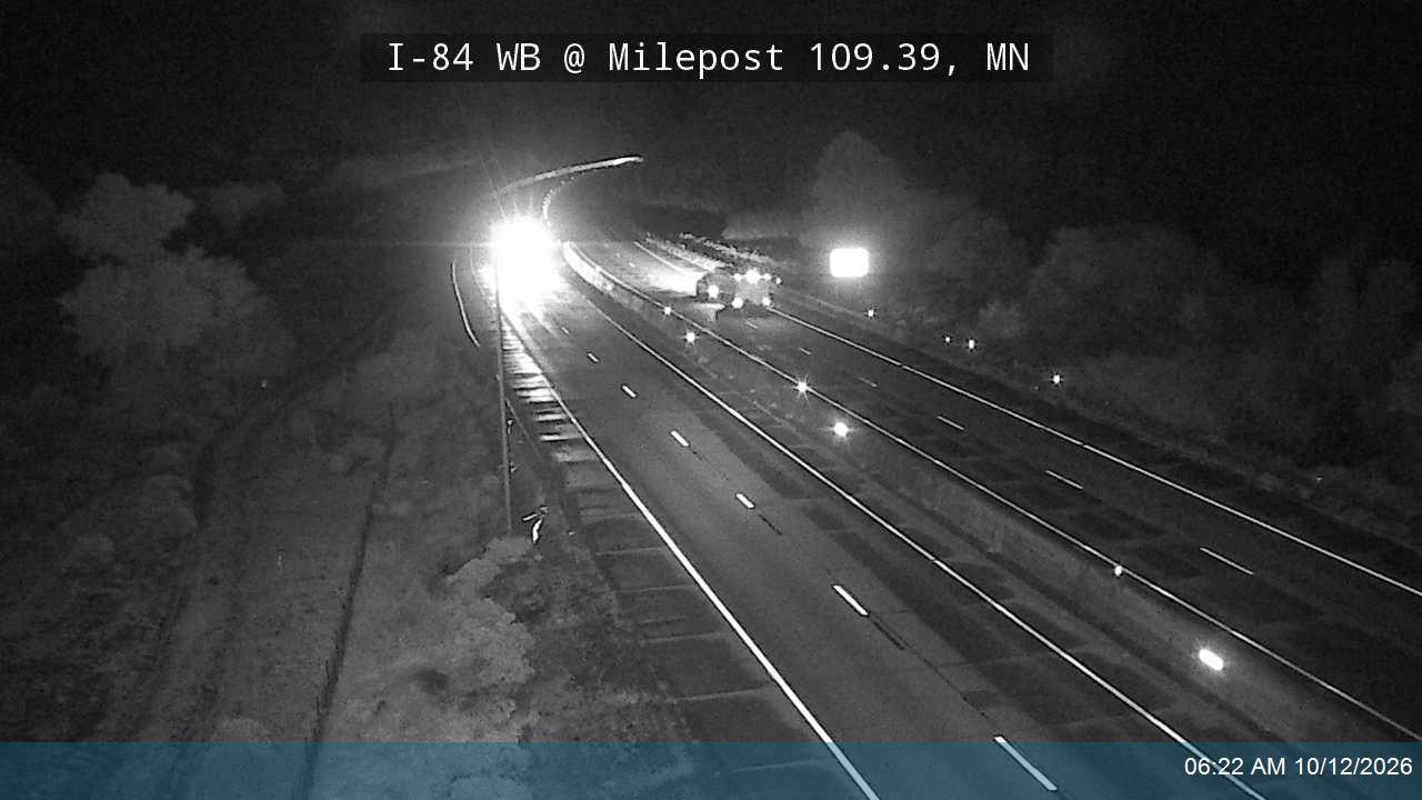 I-84 WB @ Milepost 109.39, MN
