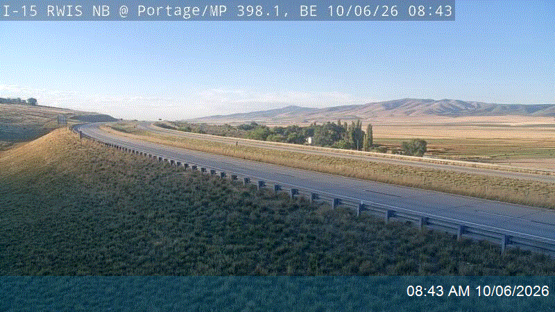 I-15 RWIS NB @ Portage / MP 398.06, BE