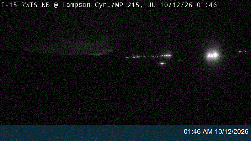 I-15 RWIS NB @ Lampson Canyon / MP 215.06, JU