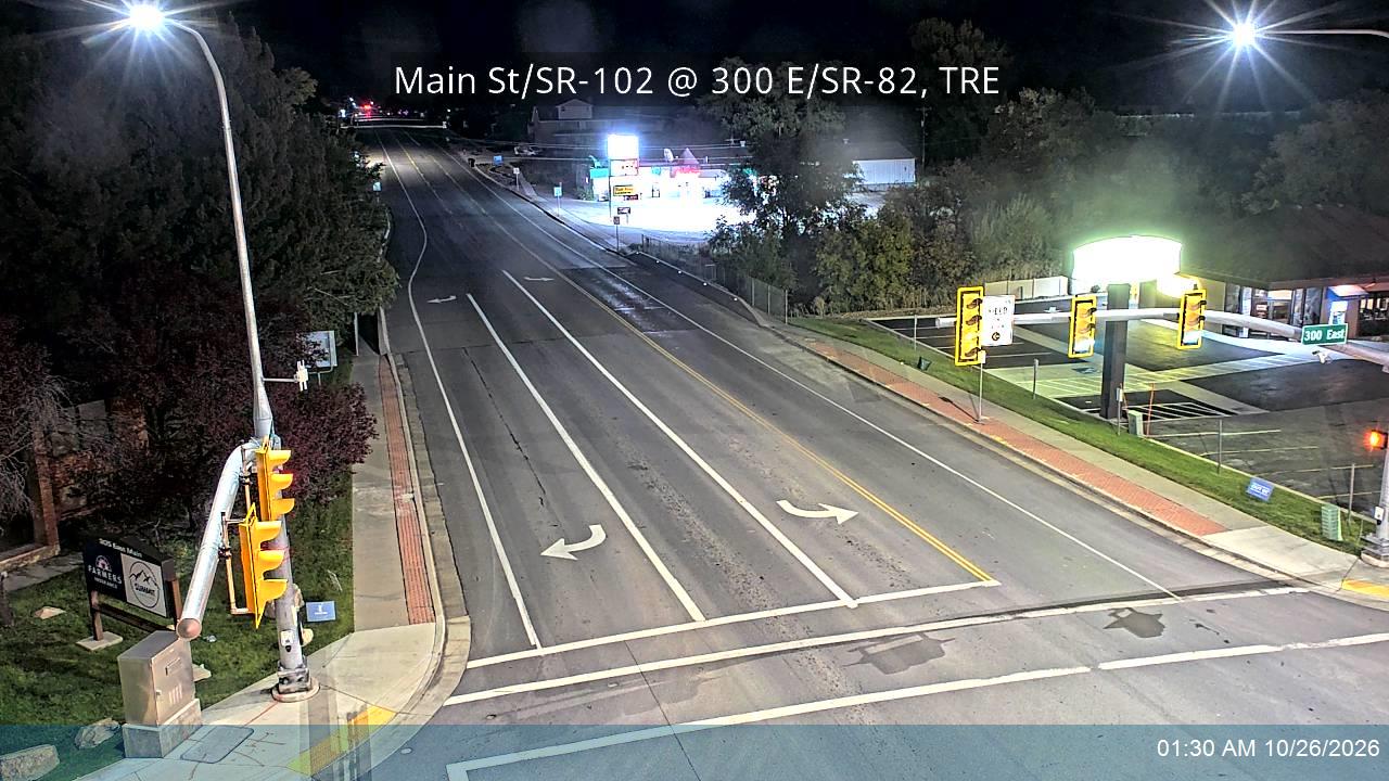 Main St / SR-102 @ 300 E / SR-82, TRE