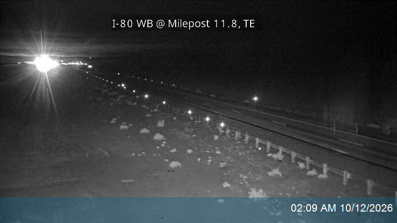 I-80 WB @ Milepost 11.8, TE
