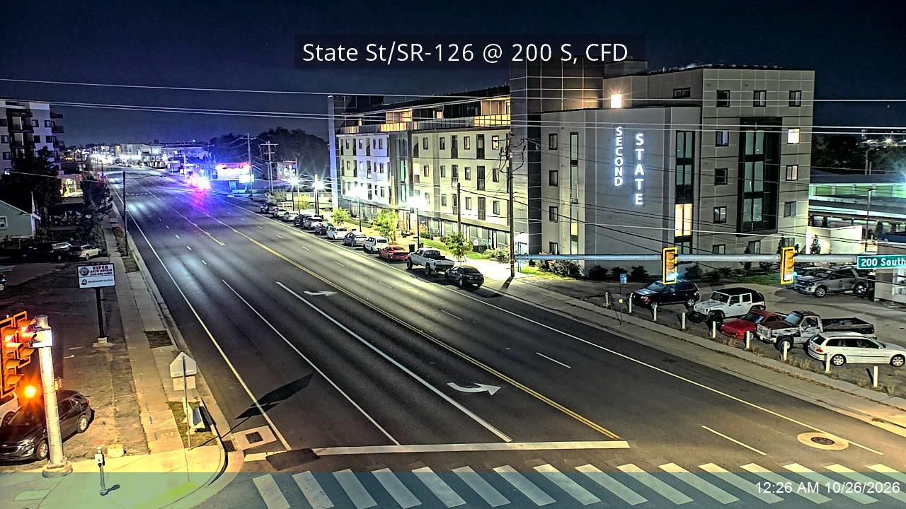 SR-126 / State St @ 200 S, CFD