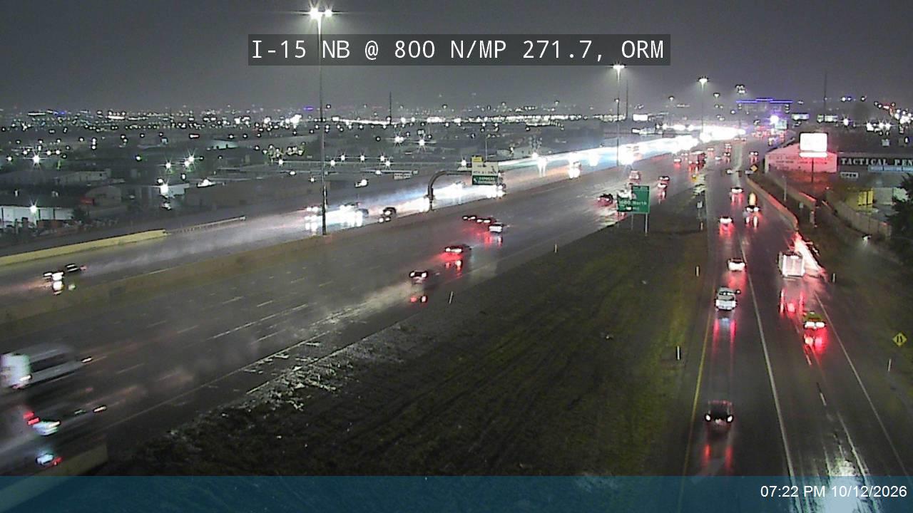 I-15 NB @ 800 N / SR-52 / MP 271.7, ORM