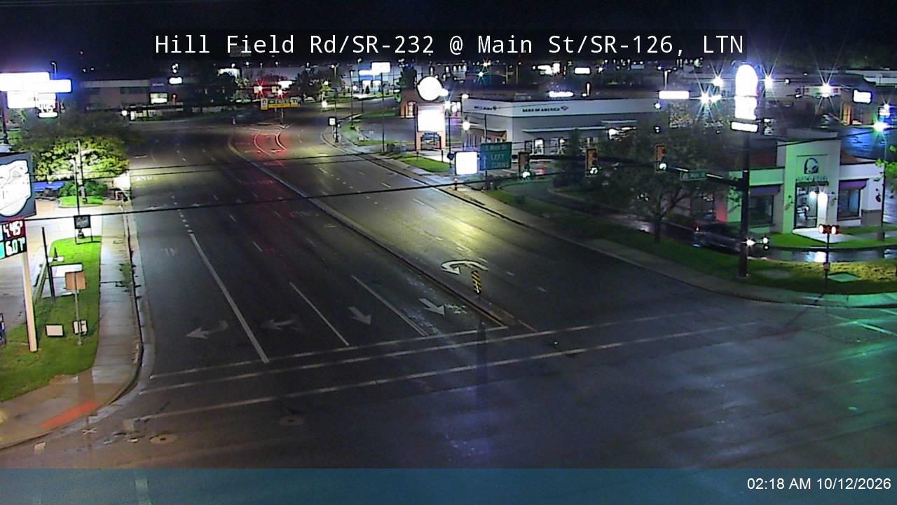 Hill Field Rd / SR-232 @ Main St / SR-126, LTN