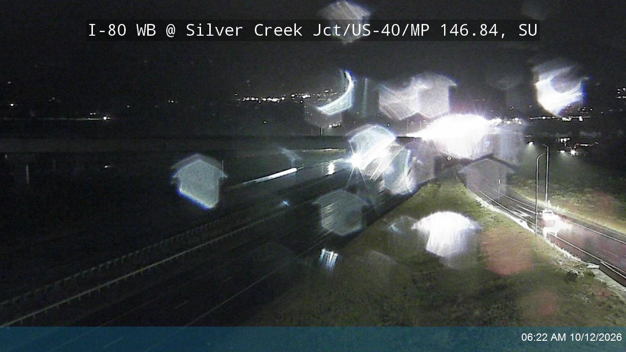 I-80 WB @ Silver Creek Jct / US-40 / MP 146.84, SU