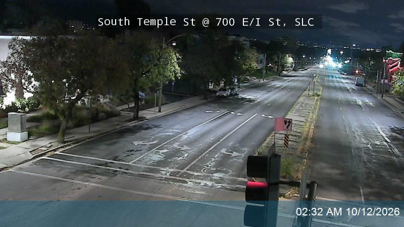 South Temple St @ 700 E / I St, SLC