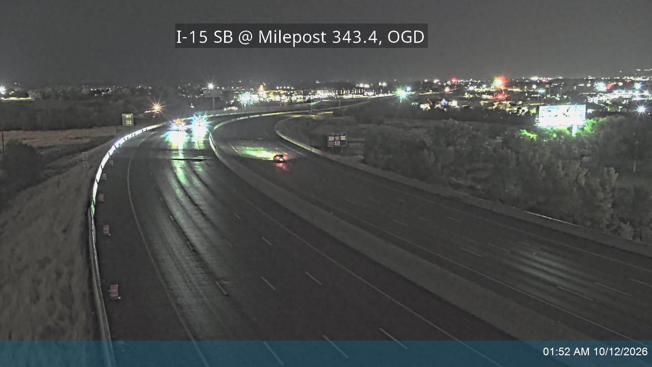 I-15 SB @ Milepost 343.4, OGD