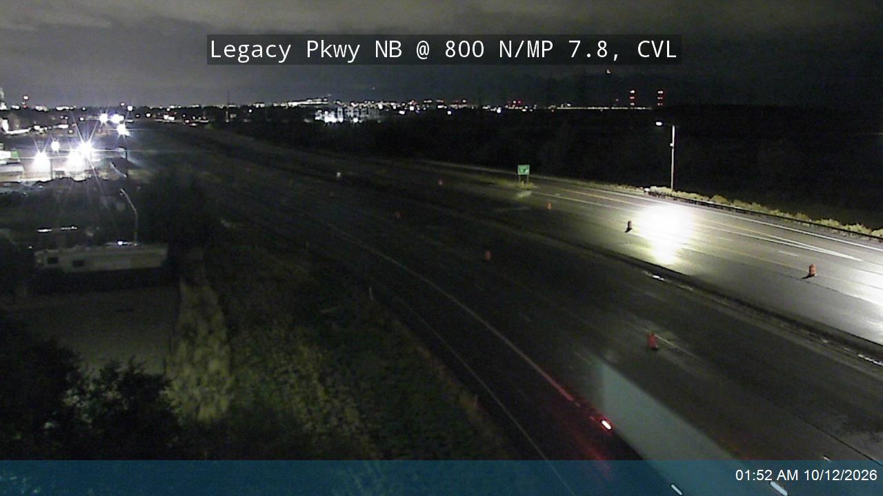 Legacy Pkwy / SR-67 NB @ 800 N / MP 7.8, CVL