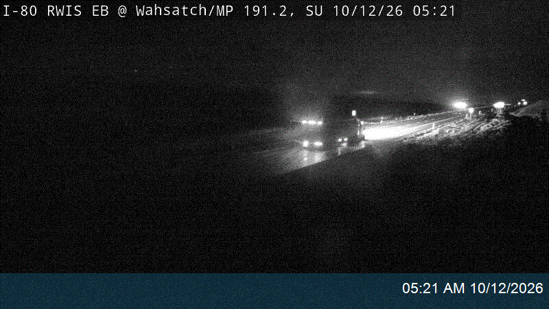 I-80 RWIS @ Wahsatch Hill / MP 191.2, SU