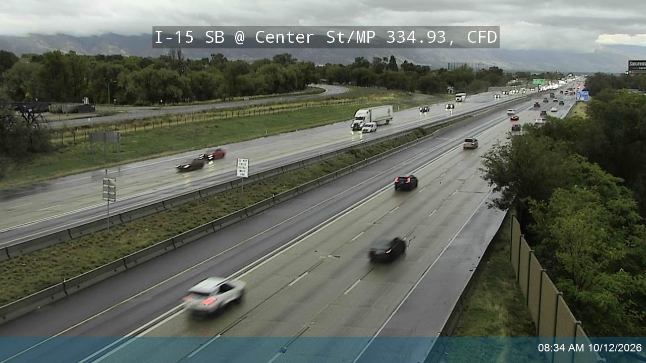 I-15 SB @ Center St / MP 334.93, CFD