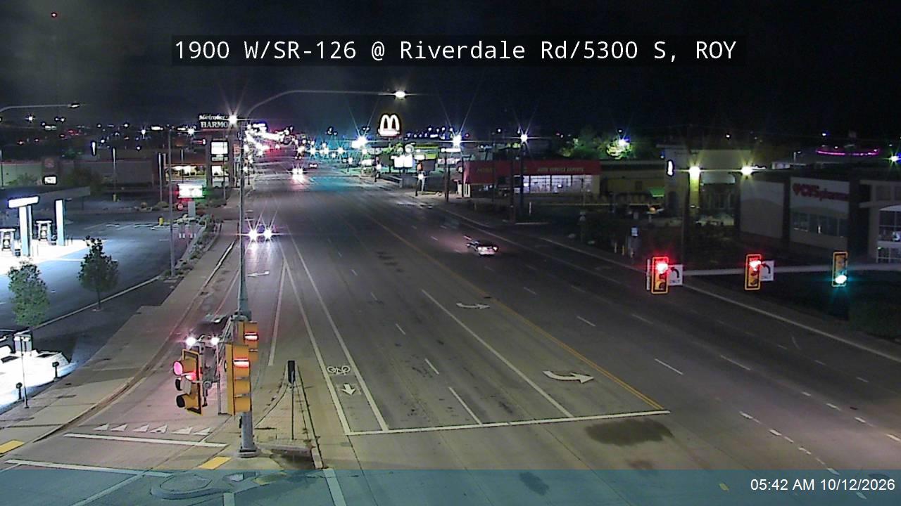 1900 W / SR-126 @ Riverdale Rd / 5300 S / SR-26, ROY