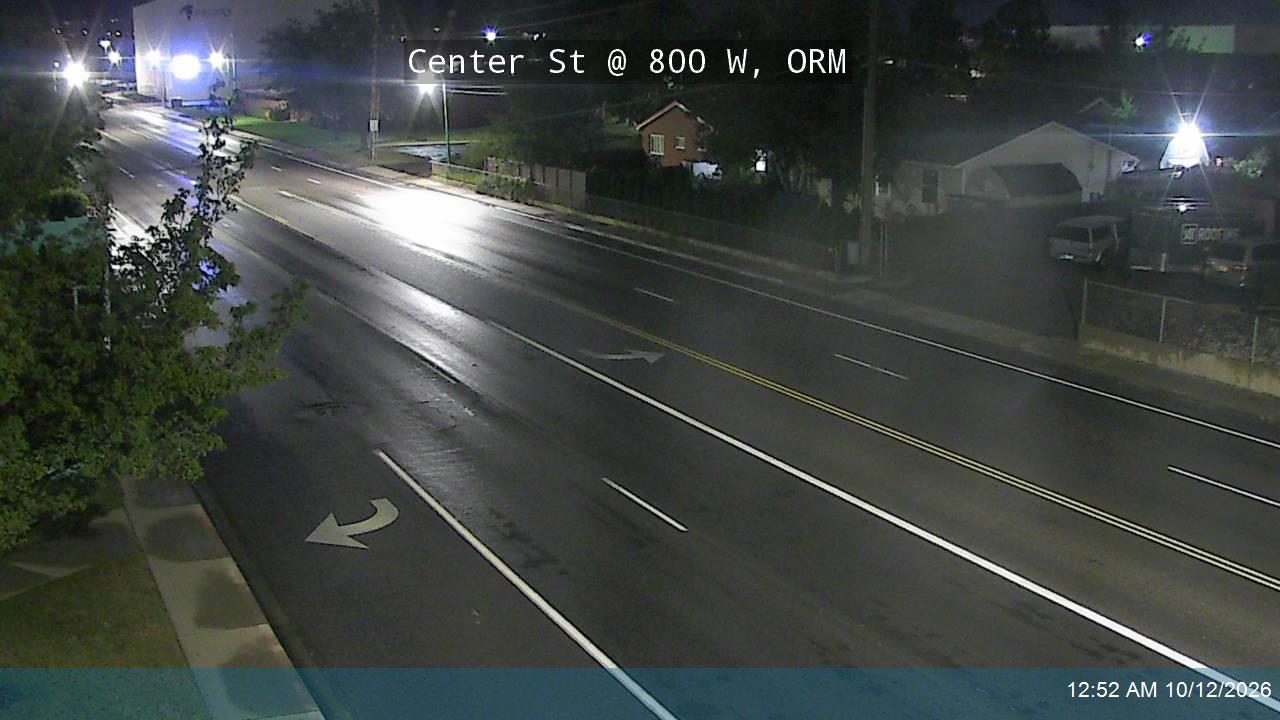 Center St @ 800 W, ORM