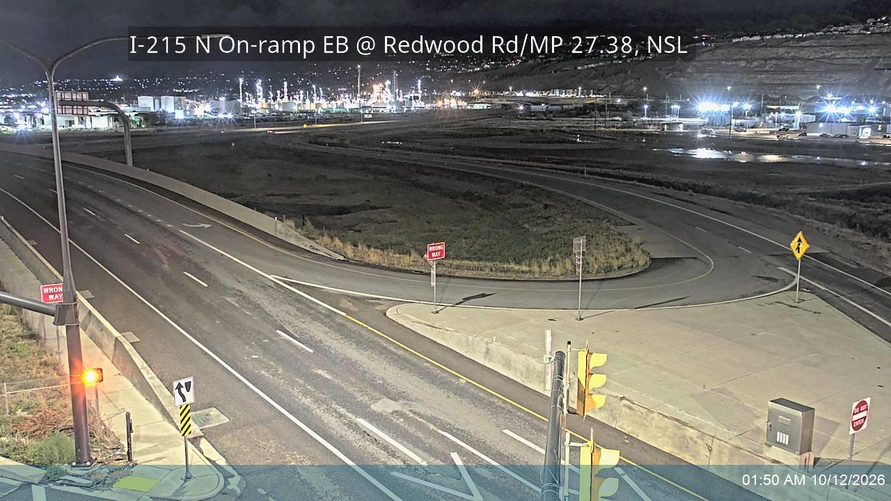 I-215 N EB On-ramp @ Redwood Rd / SR-68 / MP 27.38, NSL