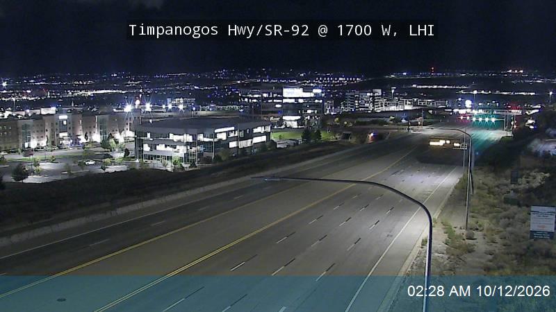 Timpanogos Hwy / 3500 N / SR-92 @ 1700 W / MP 0.88, LHI