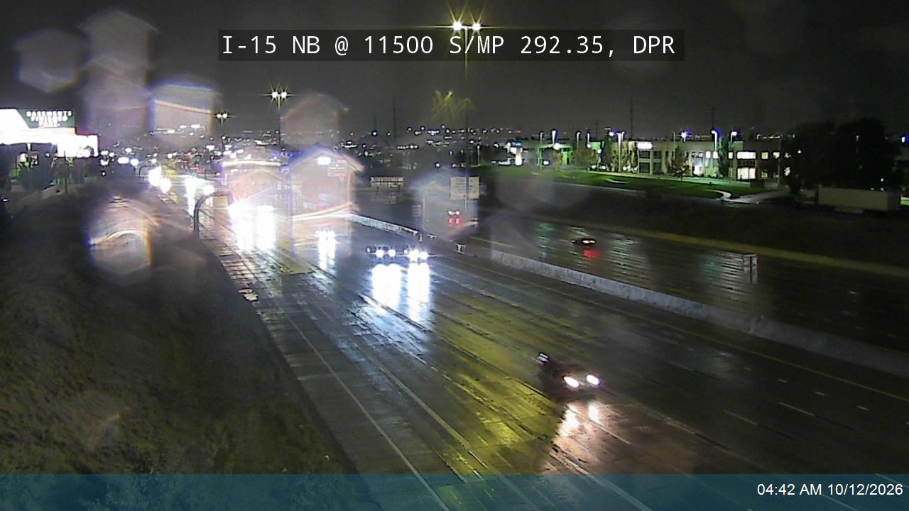 I-15 NB @ 11500 S / MP 292.35, DPR