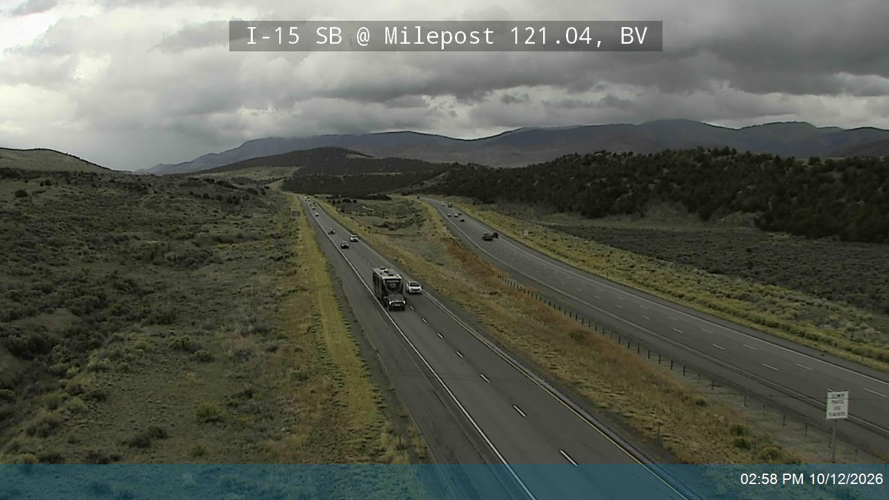 I-15 SB @ Milepost 121.04, BV