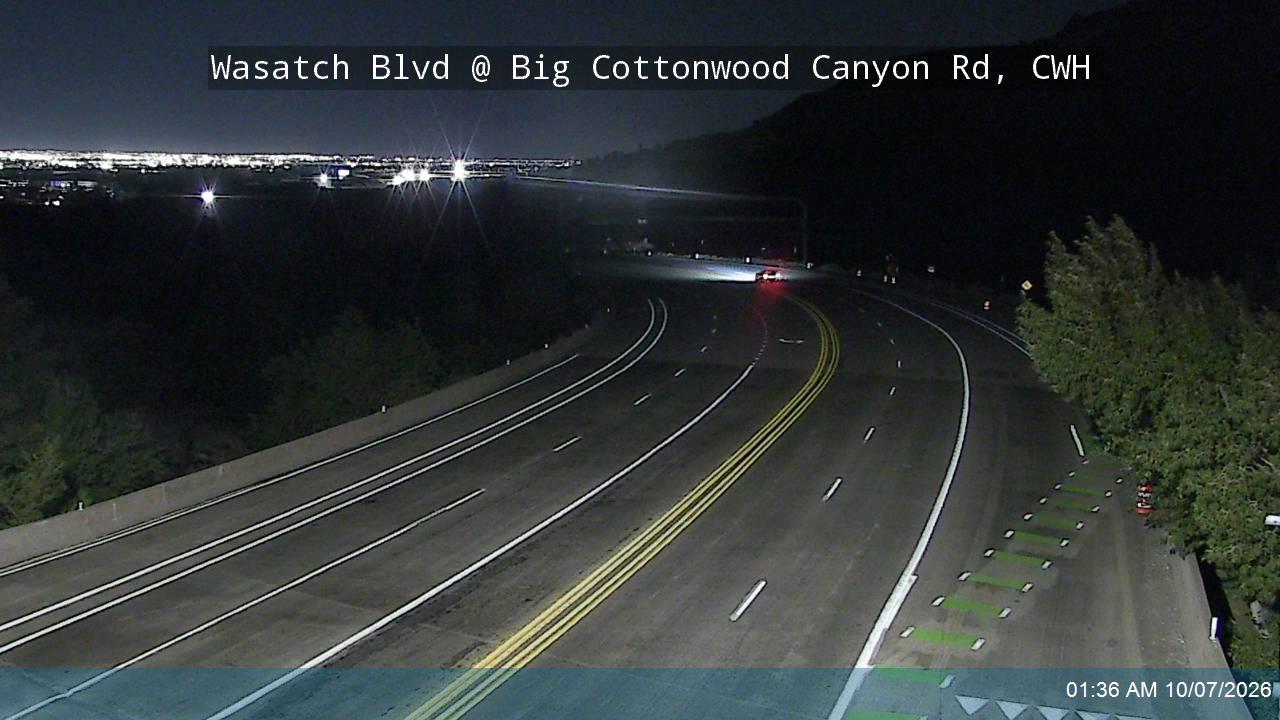 Wasatch Blvd / SR-190/SR-210 @ Big Cottonwood Canyon Rd / Fort Union Blvd / SR-190, CWH