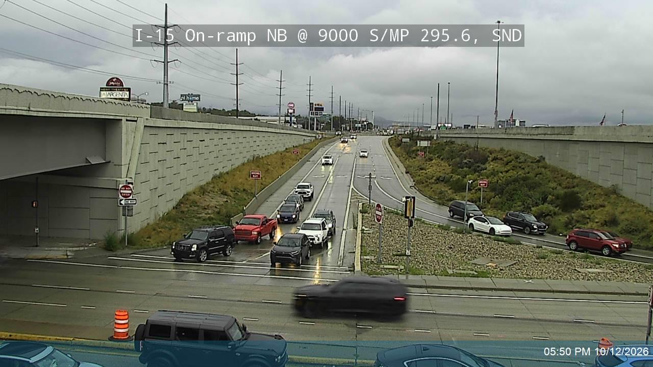 I-15 On-ramp NB @ 9000 S / SR-209 / MP 295.6, SND