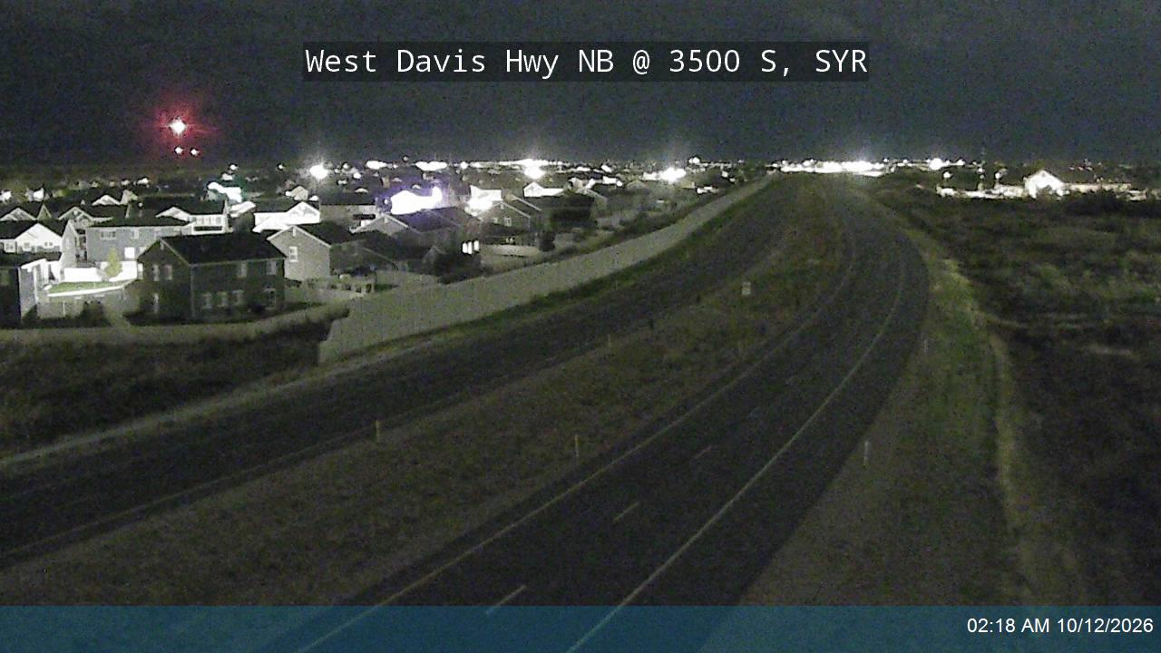 West Davis Hwy / SR-177 NB @ 3500 S / MP 11.15, SYR