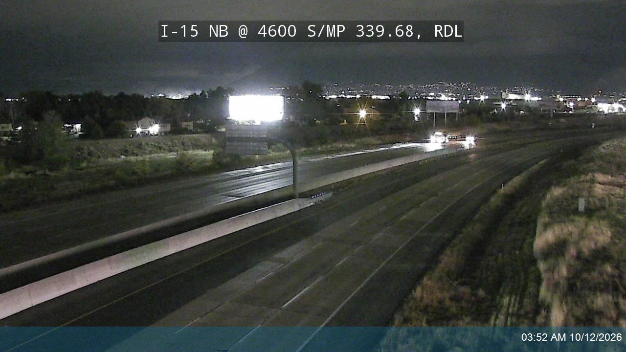 I-15 NB @ 4600 S / MP 339.68, RDL