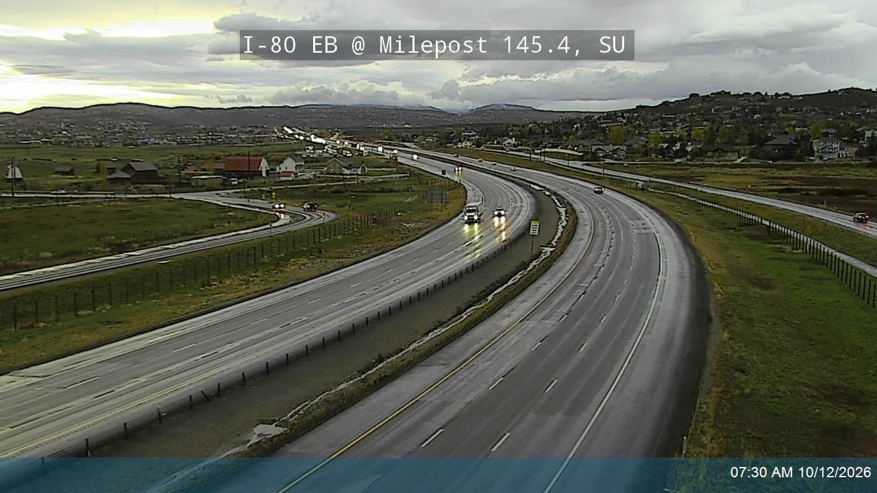 I-80 EB @ West of US-40 / MP 145.4, SU
